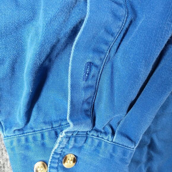 Blue Generation Men's Button-Down Shirt Blue XL Indianapolis Colts Embroidered - Picture 6 of 16